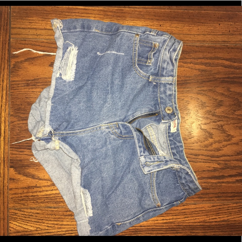 Jean shorts